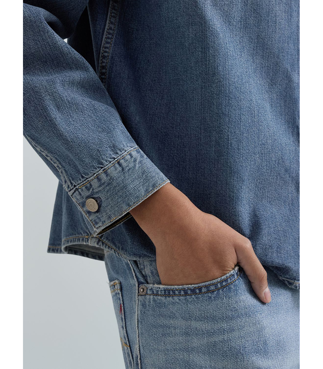 インディゴデニムシャツジャケット 詳細画像 ブルー 7